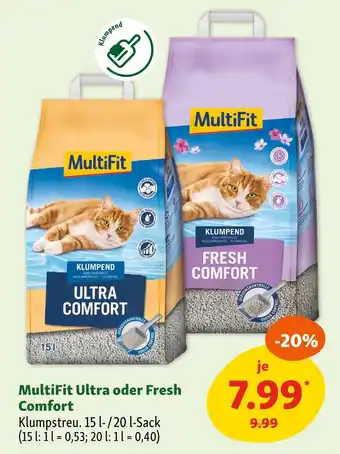 Fressnapf Multifit ultra comfort Angebot