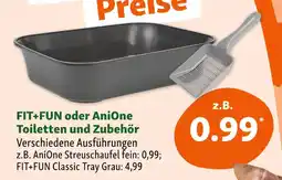 Fressnapf Fit+fun oder anione toiletten und zubehör Angebot