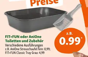 Fressnapf Fit+fun oder anione toiletten und zubehör Angebot