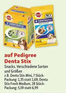 Fressnapf Pedigree denta stix Angebot