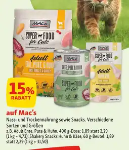 Fressnapf Mac's nass- und trockennahrung Angebot