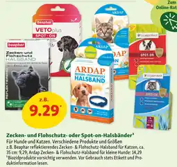 Fressnapf Beaphar zecken- und flohschutz- oder spot-on-halsbänder Angebot