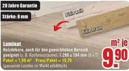 B1 Discount Baumarkt Laminat Angebot