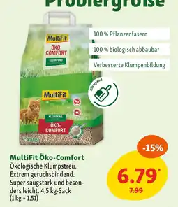 Fressnapf Multifit öko-comfort Angebot