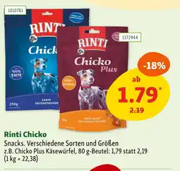 Fressnapf Rinti chicko Angebot