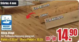 B1 Discount Baumarkt Click-Vinyl Angebot