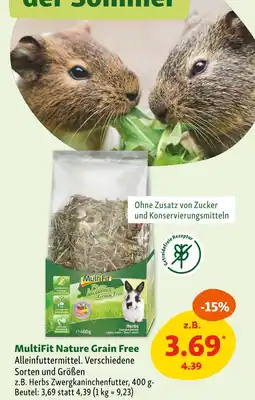 Fressnapf Multifit nature grain free Angebot