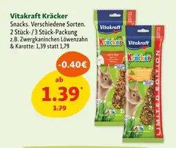 Fressnapf Vitakraft kräcker Angebot