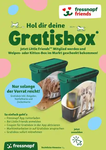 Fressnapf Fressnapf welpen- oder kitten-box Angebot