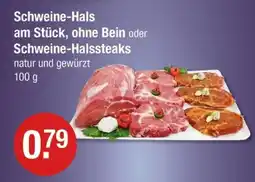 V Markt Schweine-hals am stück, ohne bein Angebot