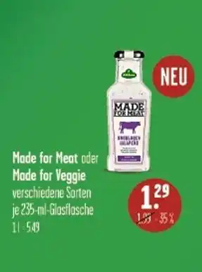 V Markt Made for meat made for meat Angebot