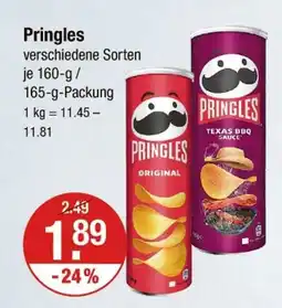 V Markt Pringles original Angebot