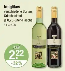 V Markt Imiglikos wein Angebot