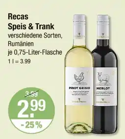 V Markt Recas pinot grigio Angebot
