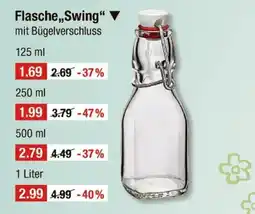 V Markt Flasche „swing“ Angebot