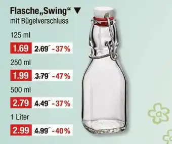 V Markt Flasche „swing“ Angebot