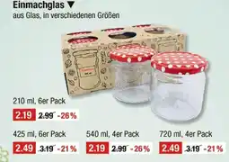 V Markt Einmachglas Angebot