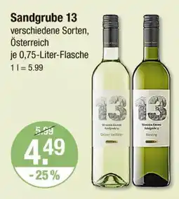V Markt Sandgrube 13 grüner veltliner Angebot