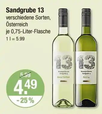 V Markt Sandgrube 13 grüner veltliner Angebot