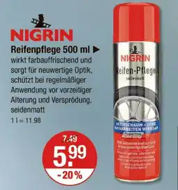 V Markt Nigrin reifenpflege 500 ml Angebot