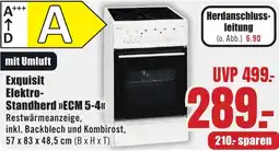 B1 Discount Baumarkt Exquisit Elektro Standherd ECM 5-4 Angebot