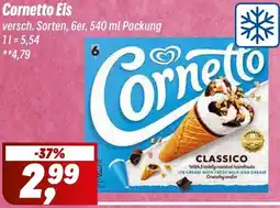 Simmel Cornetto Eis Angebot