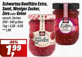Simmel Schwartau Konfitüre Extra, Samt, Weniger Zucker, Zero oder Gelee Angebot