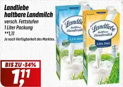 Simmel Landliebe haltbare Landmilch Angebot