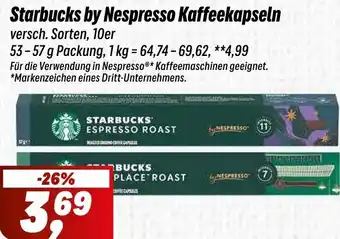 Simmel Starbucks by Nespresso Kaffeekapseln Angebot