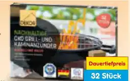 Netto Marken-Discount Dekor Oko-Grill-Kaminanzünder Angebot