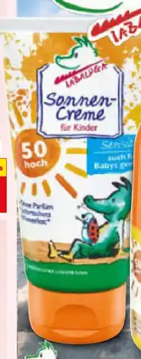 Netto Marken-Discount Tabaluga Kinder Sonnen-Creme LSF 50 Angebot