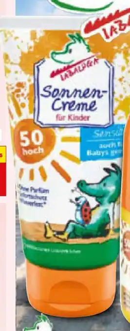 Netto Marken-Discount Tabaluga Kinder Sonnen-Creme LSF 50 Angebot