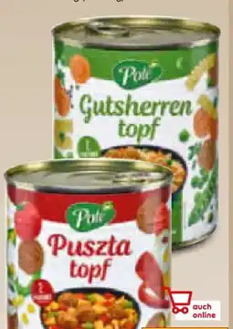 Netto Marken-Discount Poté Eintöpfe Angebot