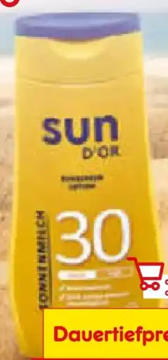 Netto Marken-Discount Sun D'Or Sonnenmilch LSF 30 Angebot
