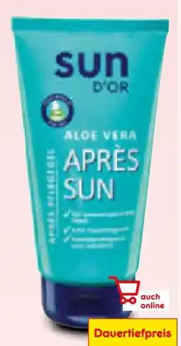 Netto Marken-Discount Sun D'Or Apres Pflegegel Aloe Vera Angebot