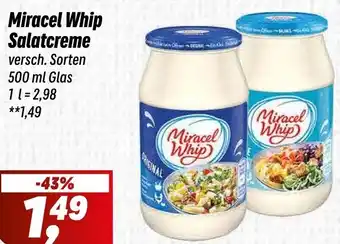 Simmel Miracel Whip Salatcreme Angebot