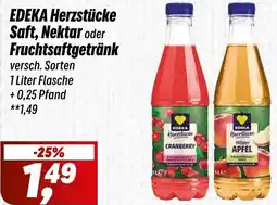 Simmel EDEKA Herzstücke Saft, Nektar oder Fruchtsaftgetränk Angebot