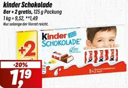 Simmel kinder Schokolade Angebot