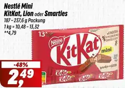 Simmel Nestlé Mini KitKat, Lion oder Smarties Angebot