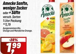 Simmel Amecke Sanfte, weniger Zucker oder + Säfte Angebot