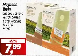 Simmel Maybach Wein Angebot