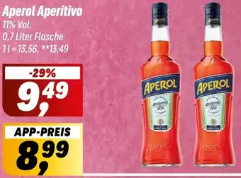 Simmel Aperol Aperitivo Angebot