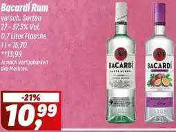 Simmel Bacardi Rum Angebot