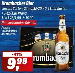 Simmel Krombacher Bier Angebot