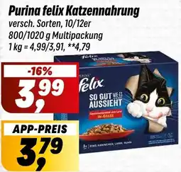 Simmel Purina felix Katzennahrung Angebot