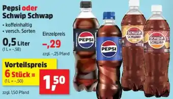 Thomas Philipps Pepsi oder Schwip Schwap Angebot