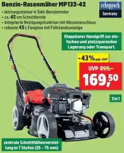 Thomas Philipps Scheppach Benzin-Rasenmäher MP132-42 Angebot