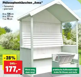 Thomas Philipps Philosophenhäuschen ,,Anna" Angebot
