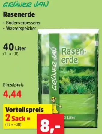 Thomas Philipps GRÜNER JAN Rasenerde Angebot