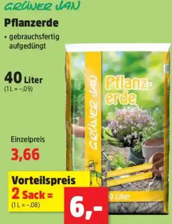 Thomas Philipps GRÜNER JAN Pflanzerde Angebot